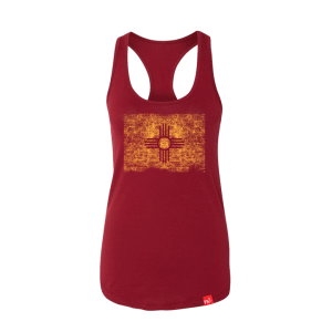 New Mexico State Flag Racerback Tank